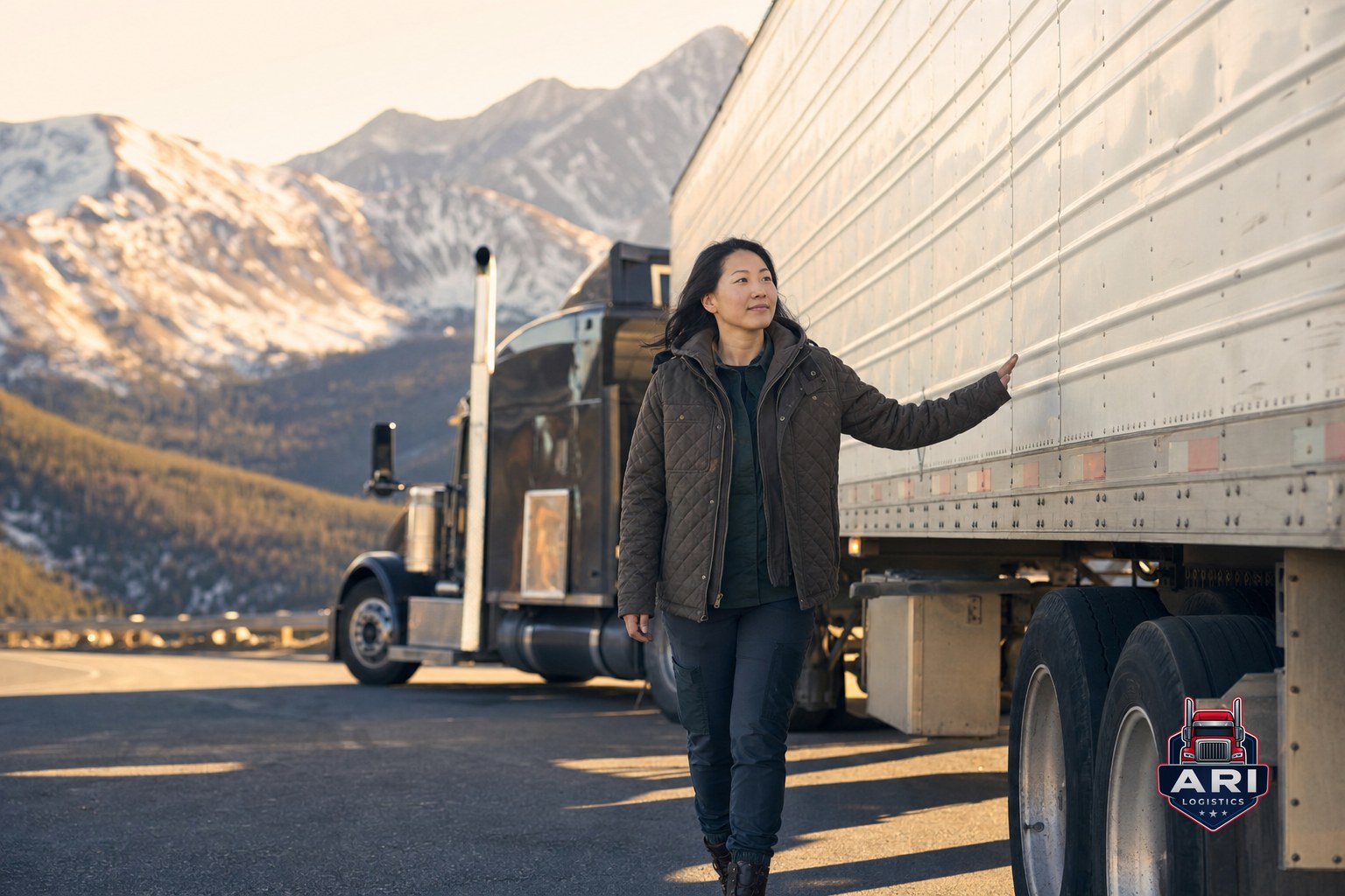 Mountain Driving Semi Trucks: Grades, Brakes, Chains